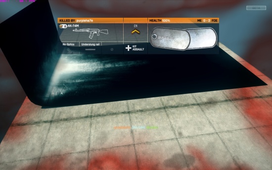 Battlefiled 3 - bug, zřejmě pohled na celkovou mapu Battlefield 3 - bug, zřejmě pohled na celkovou mapu