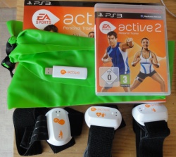 Balení EA Sports Active 2 je opravdu bohaté