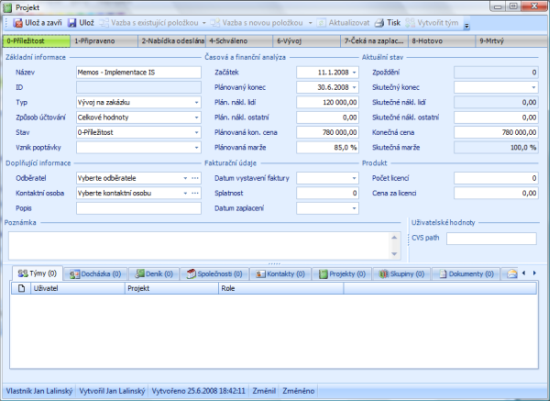 eWay-CRM projekty
