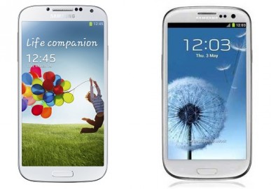 Samsung Galaxy S3 vs Samsung Galaxy S4