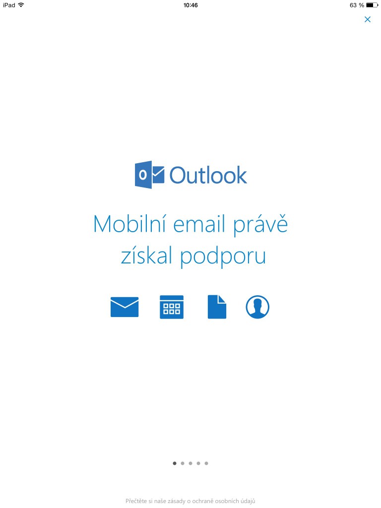 Microsoft Outlook pro iOS